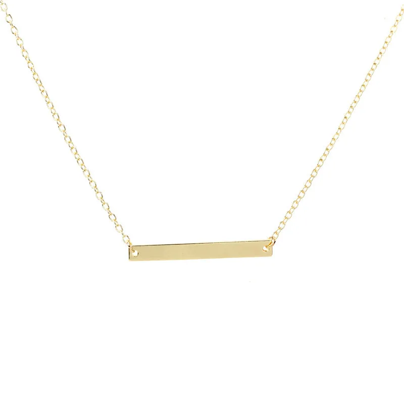 Exquisite Bar Necklace CS-N8573