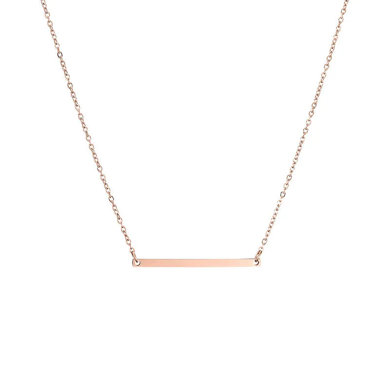Exquisite Bar Necklace CS-N8573