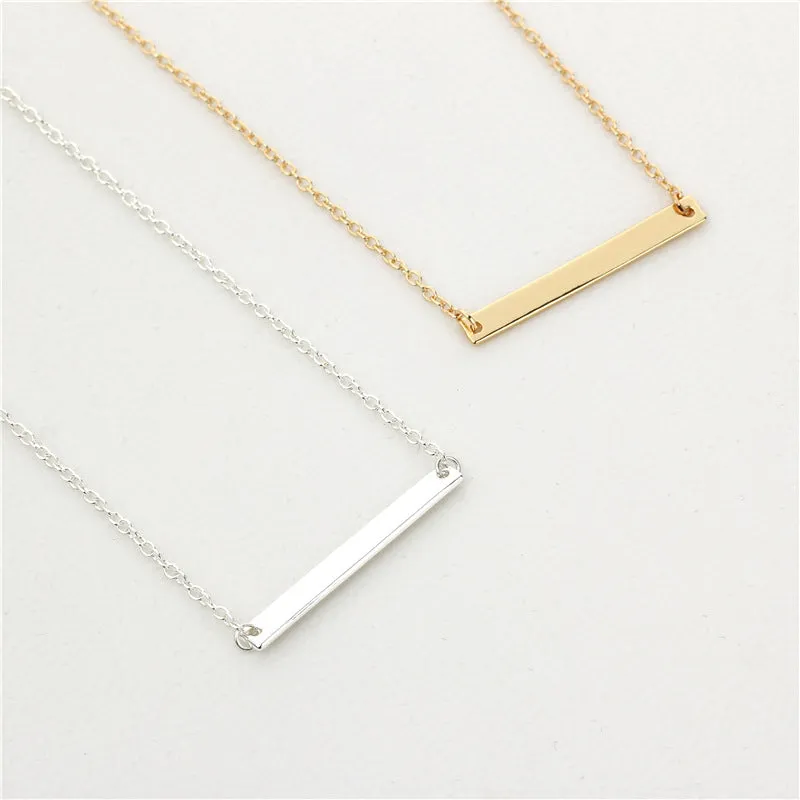 Exquisite Bar Necklace CS-N8573