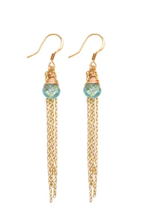 Fairy Vixen Earrings, Gold