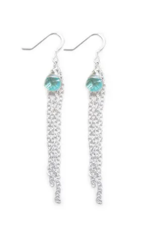 Fairy Vixen Earrings, Silver