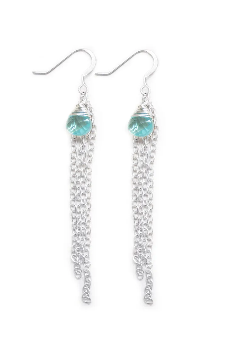 Fairy Vixen Earrings, Silver
