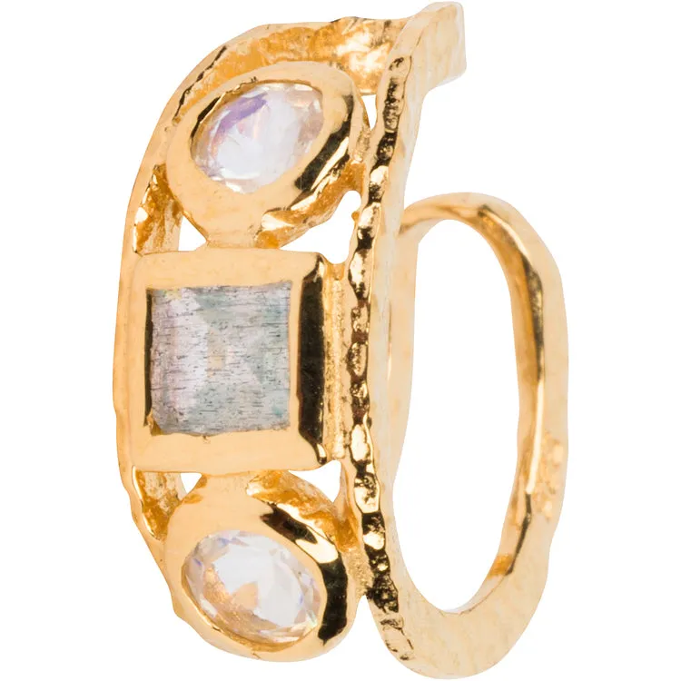 Gemstone Cuff Earrings (No Piercing Needed/2 styles)