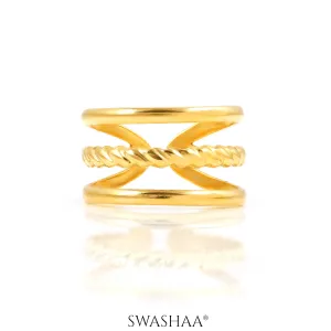 Gigi 18K Gold Plated Ring
