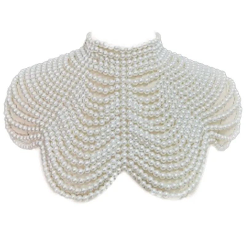 Give ‘Em Swag Pearl Beaded Choker Necklace Jewelry For The Big Event