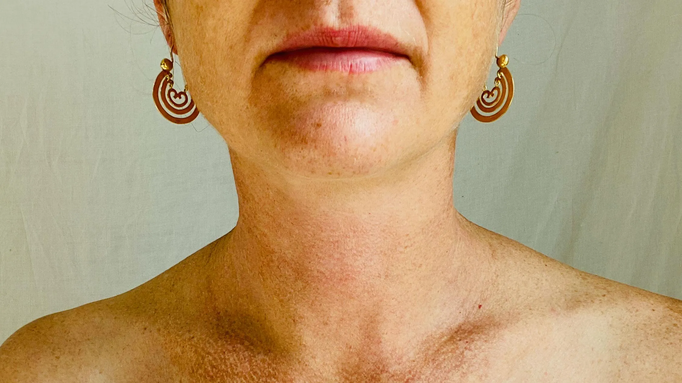Gold Plated Oaxacan Earrings. Traditional Design. Sterling Silver. Vermeil. Oaxaca, Mexico. 0386