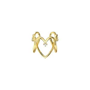 Heart Embrace Ring