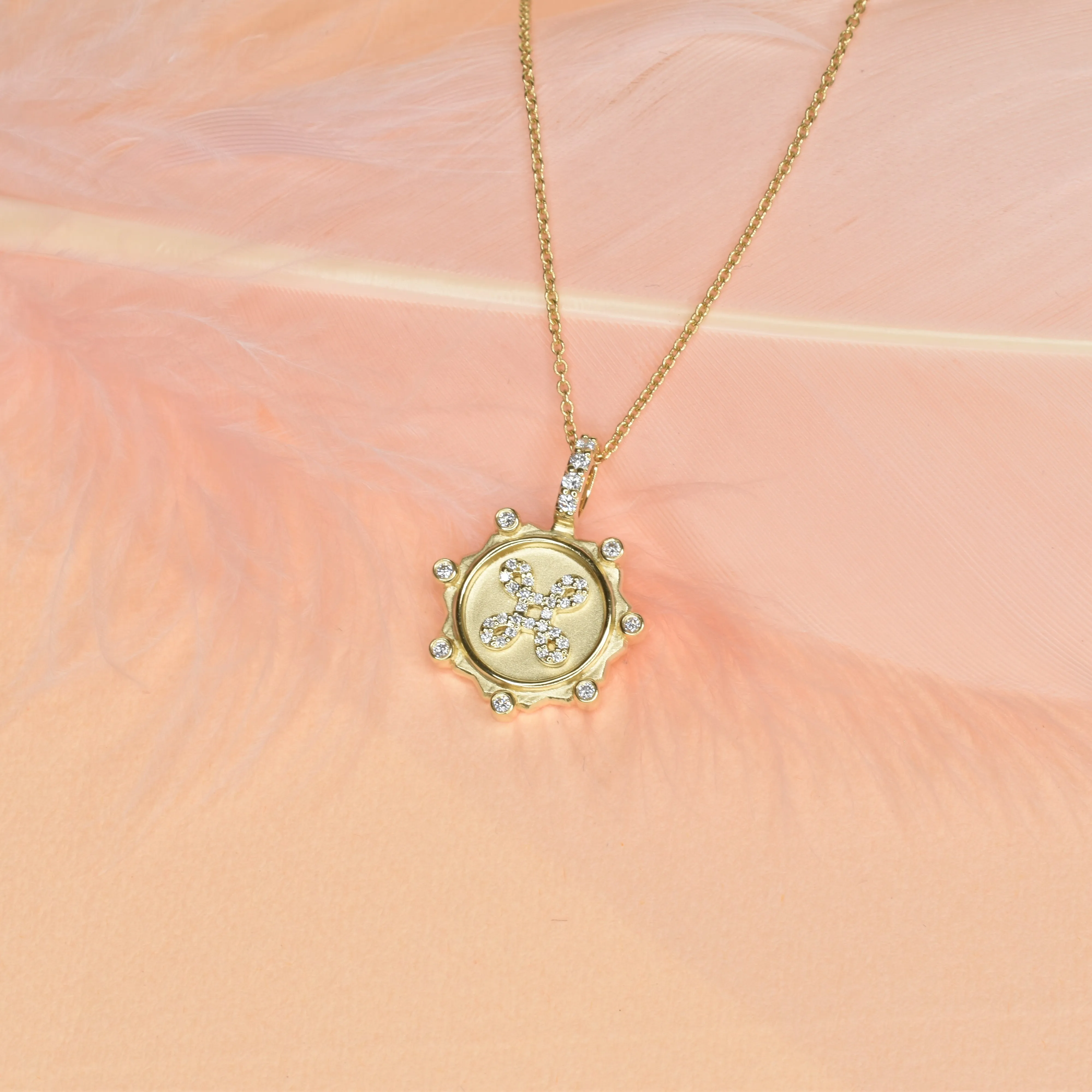 Infinity Coin Pendant