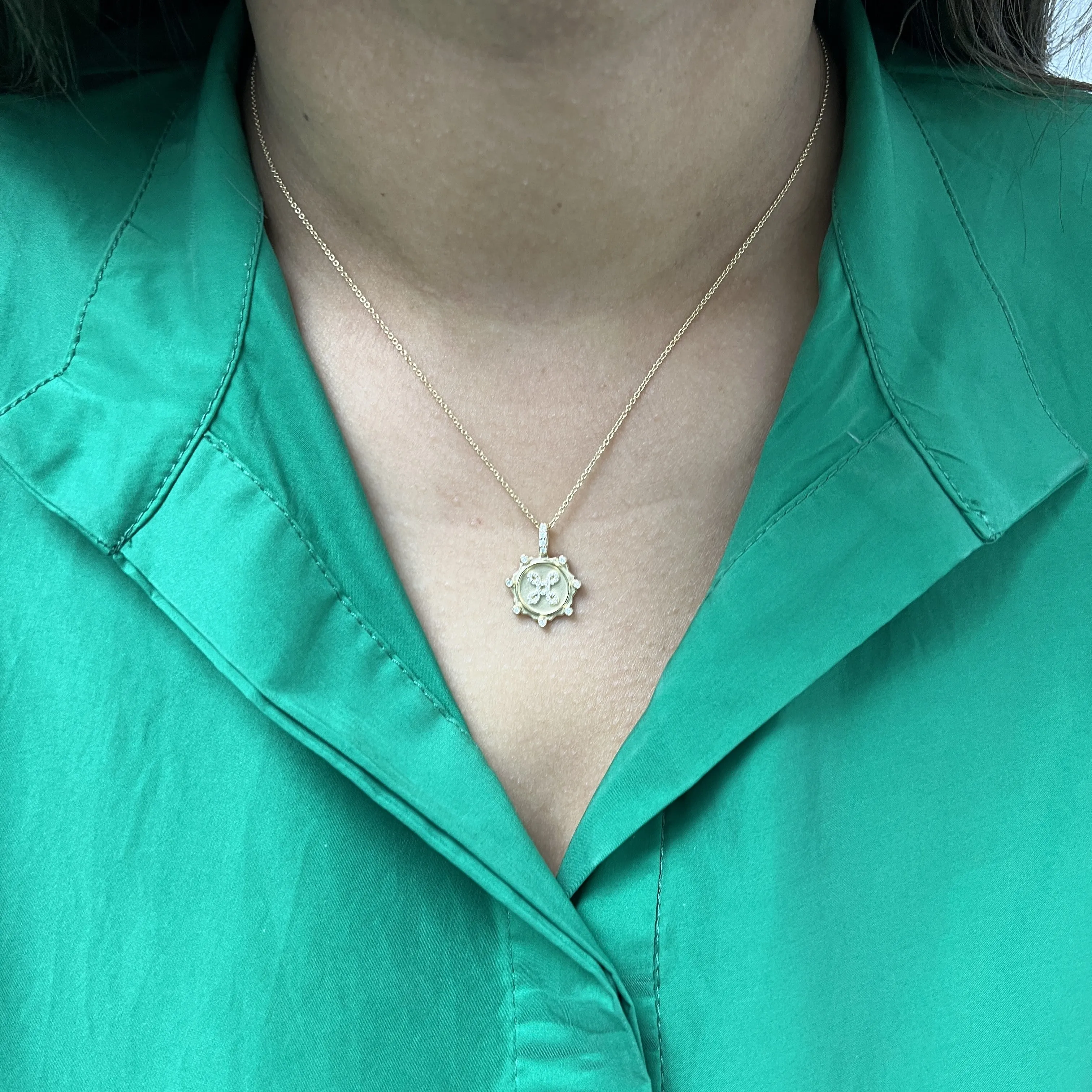 Infinity Coin Pendant