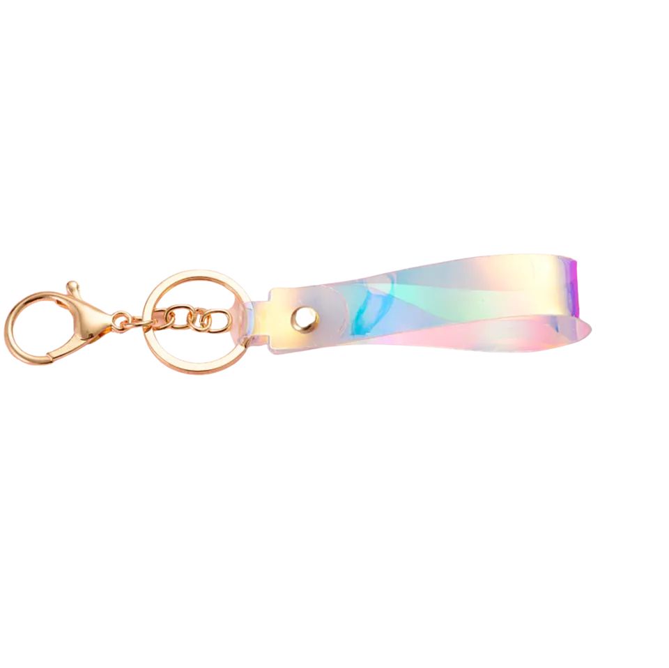 Iridescent Hand Strap Key Chain (3 pieces)