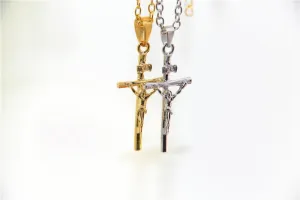 Jesus Crucifix Cross Necklace