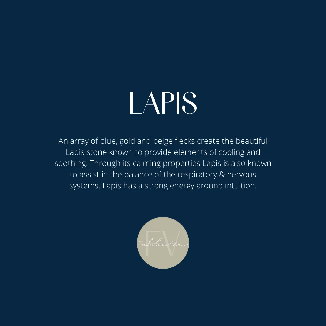 La Stèle Lapis Arrow Earrings