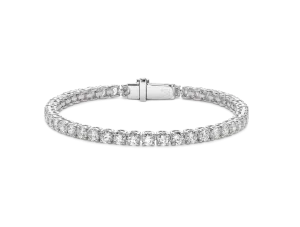 Lab-Grown Diamond Medium Tennis Bracelet - E/F color, 7 length | White