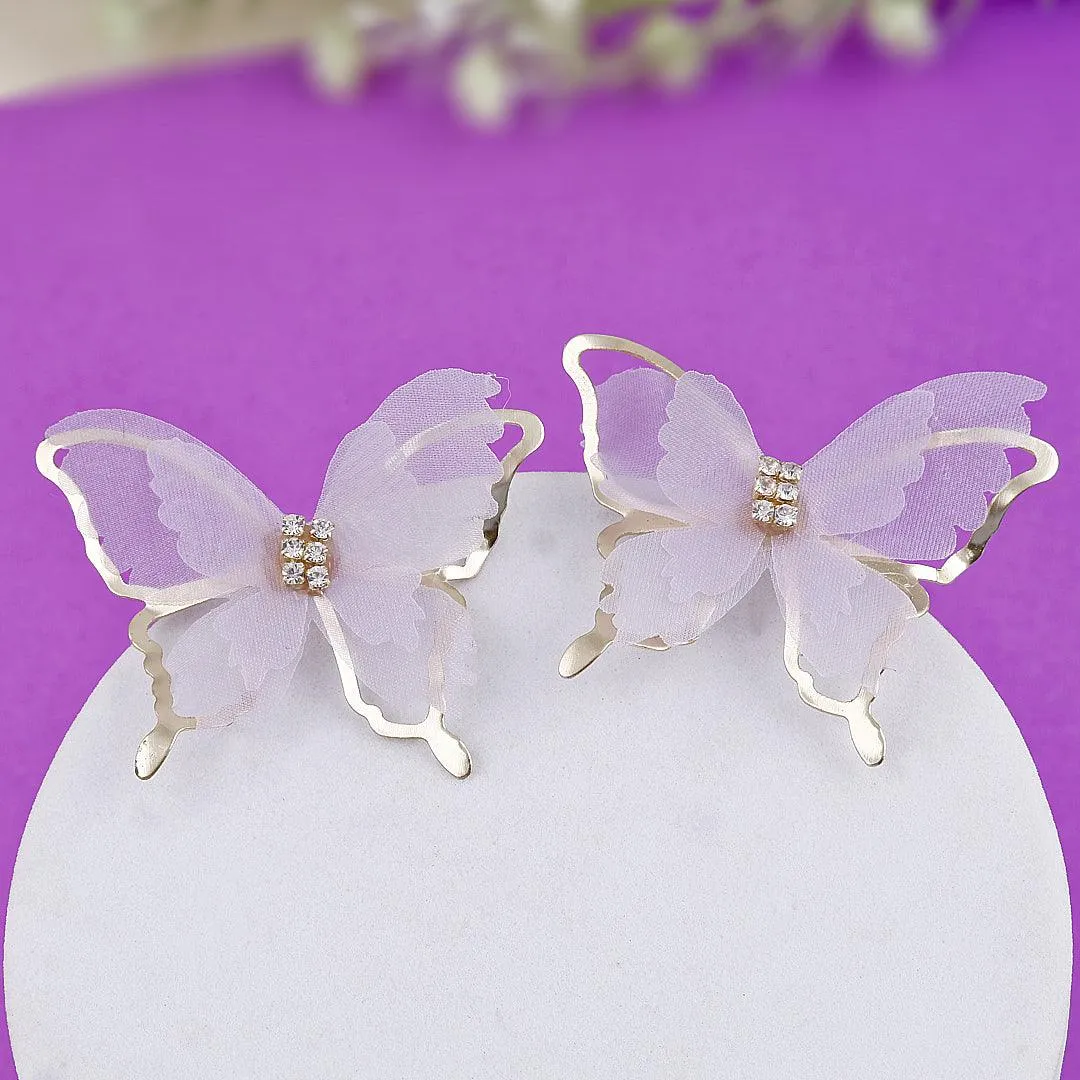 Lace Butterfly Earrings