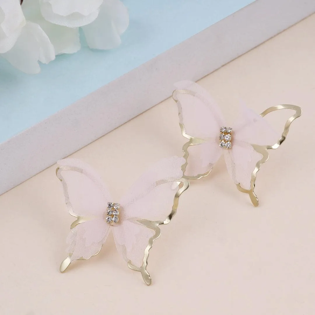 Lace Butterfly Earrings