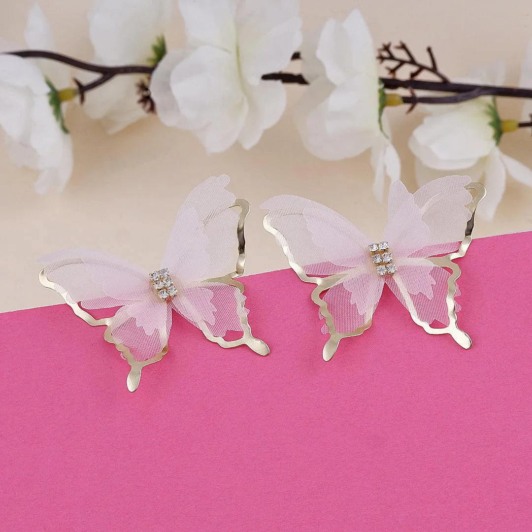 Lace Butterfly Earrings