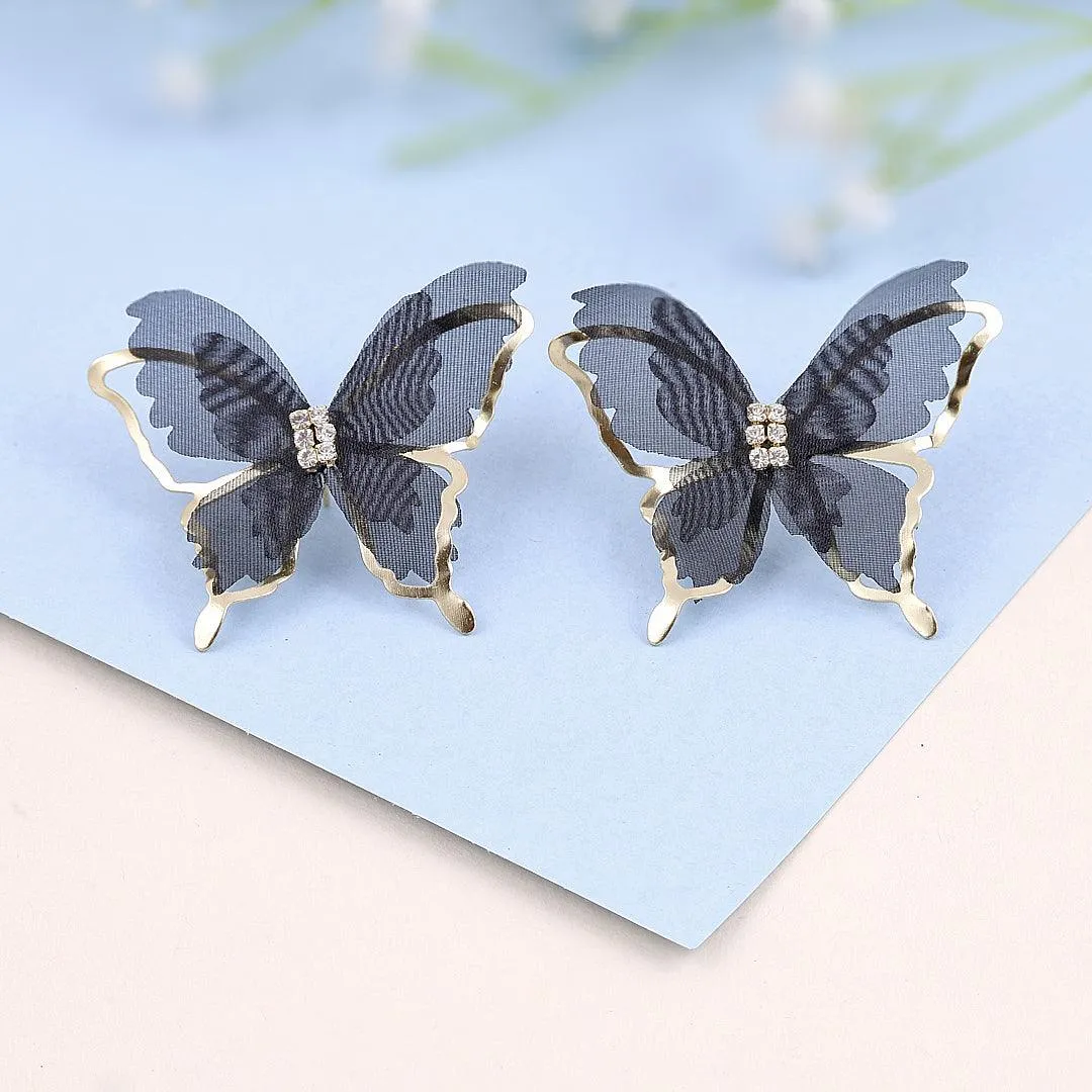 Lace Butterfly Earrings