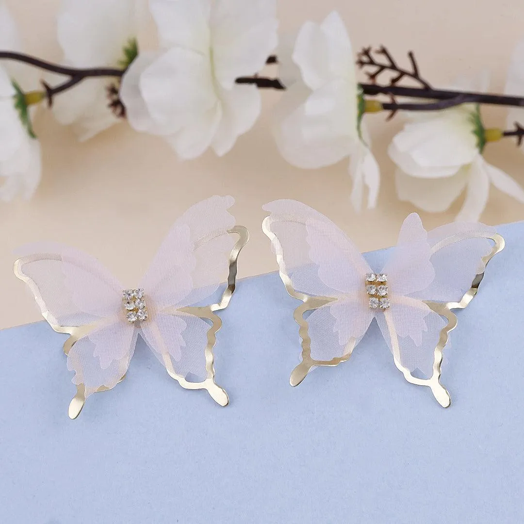 Lace Butterfly Earrings