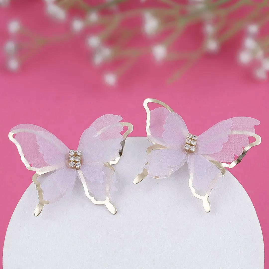 Lace Butterfly Earrings