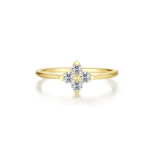 Lafonn 0.2CTW Flower Ring