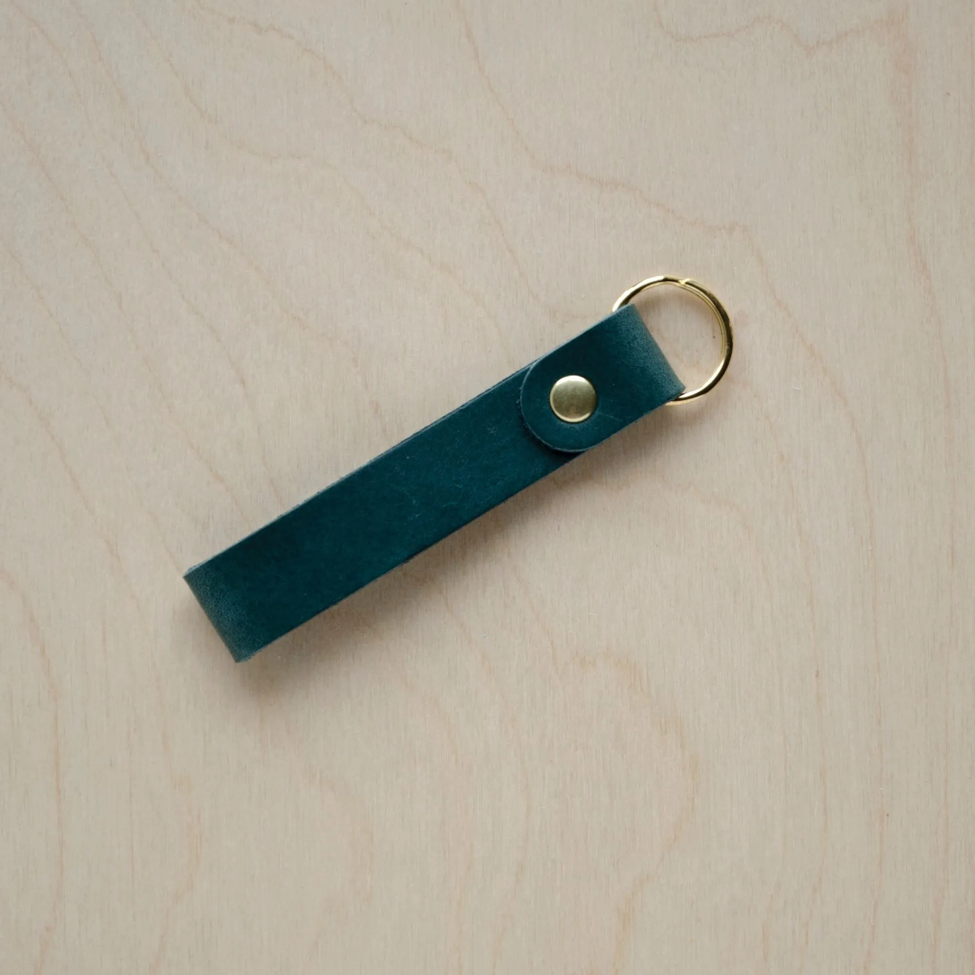Leather Loop Key Rings