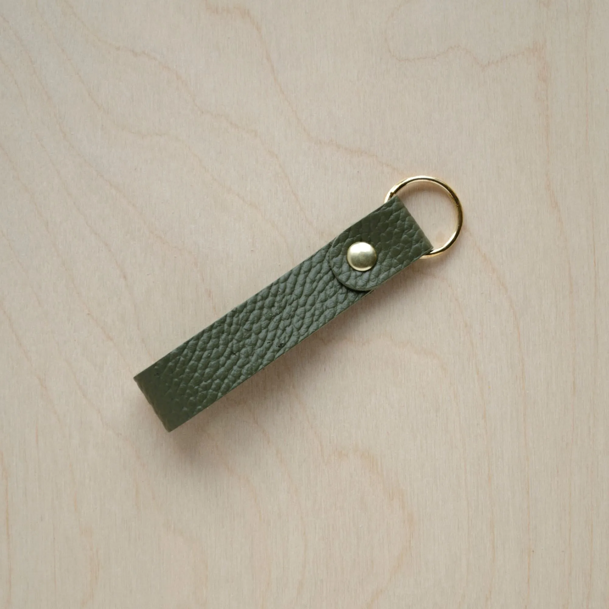 Leather Loop Key Rings