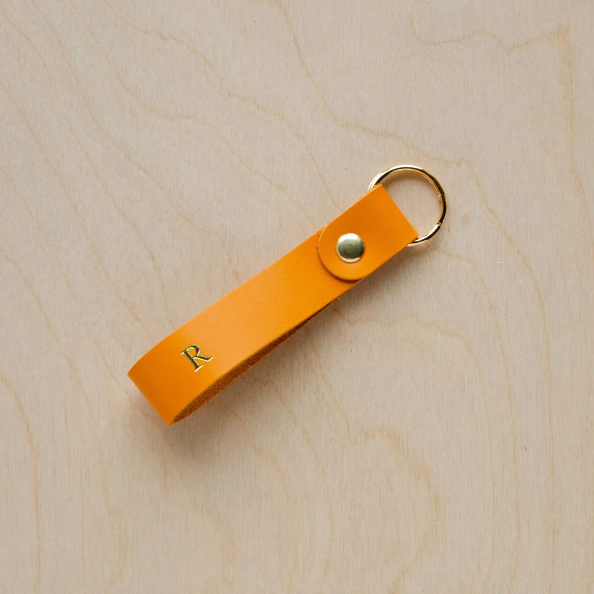 Leather Loop Key Rings
