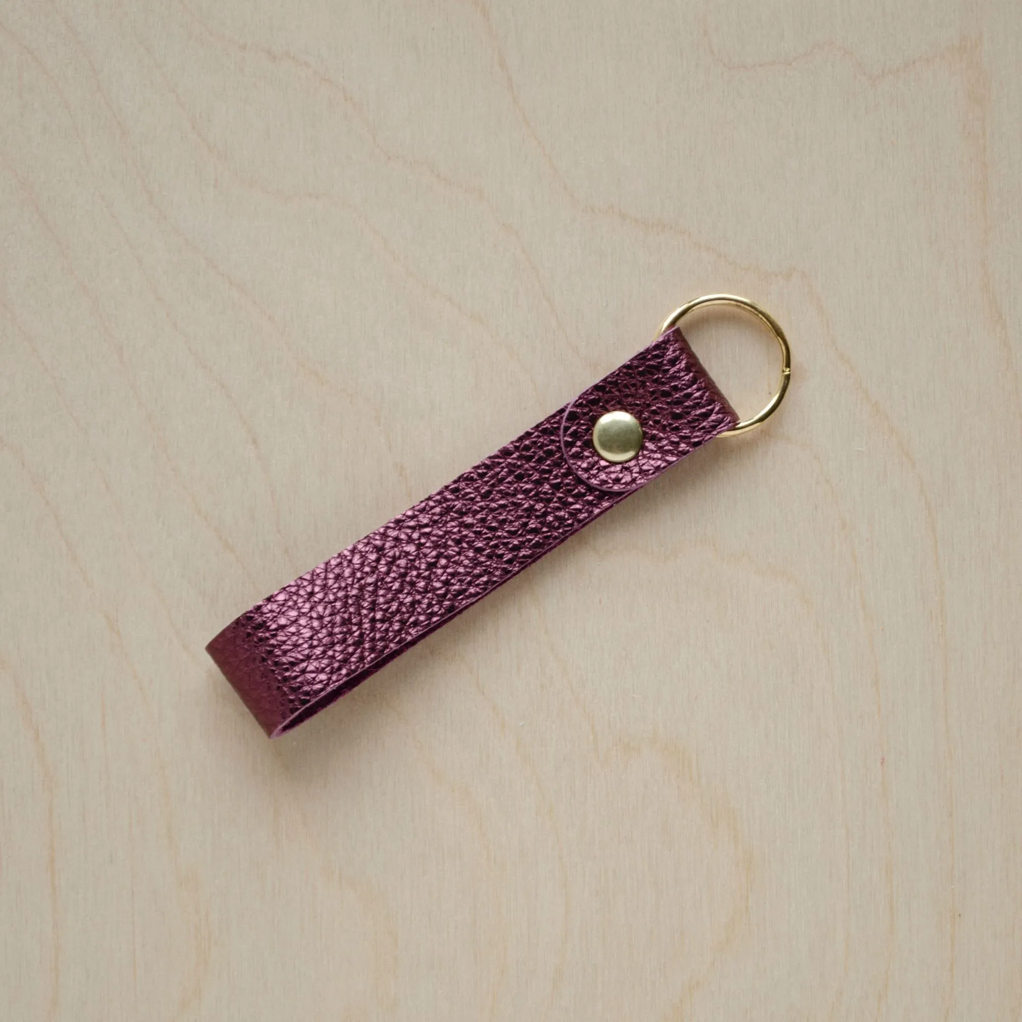 Leather Loop Key Rings