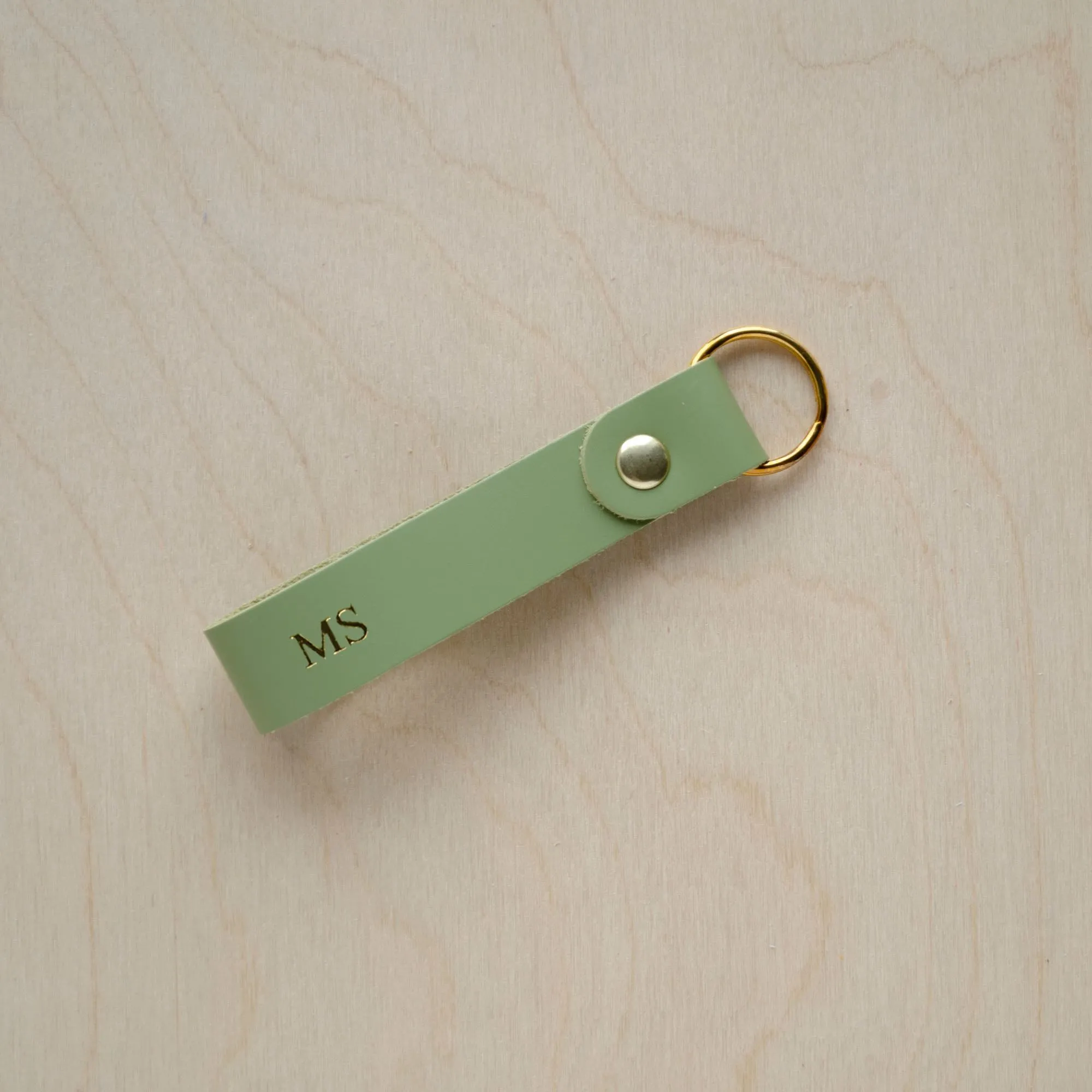 Leather Loop Key Rings