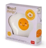 Legami - Ceramic Plate - Rings & Things - Egg