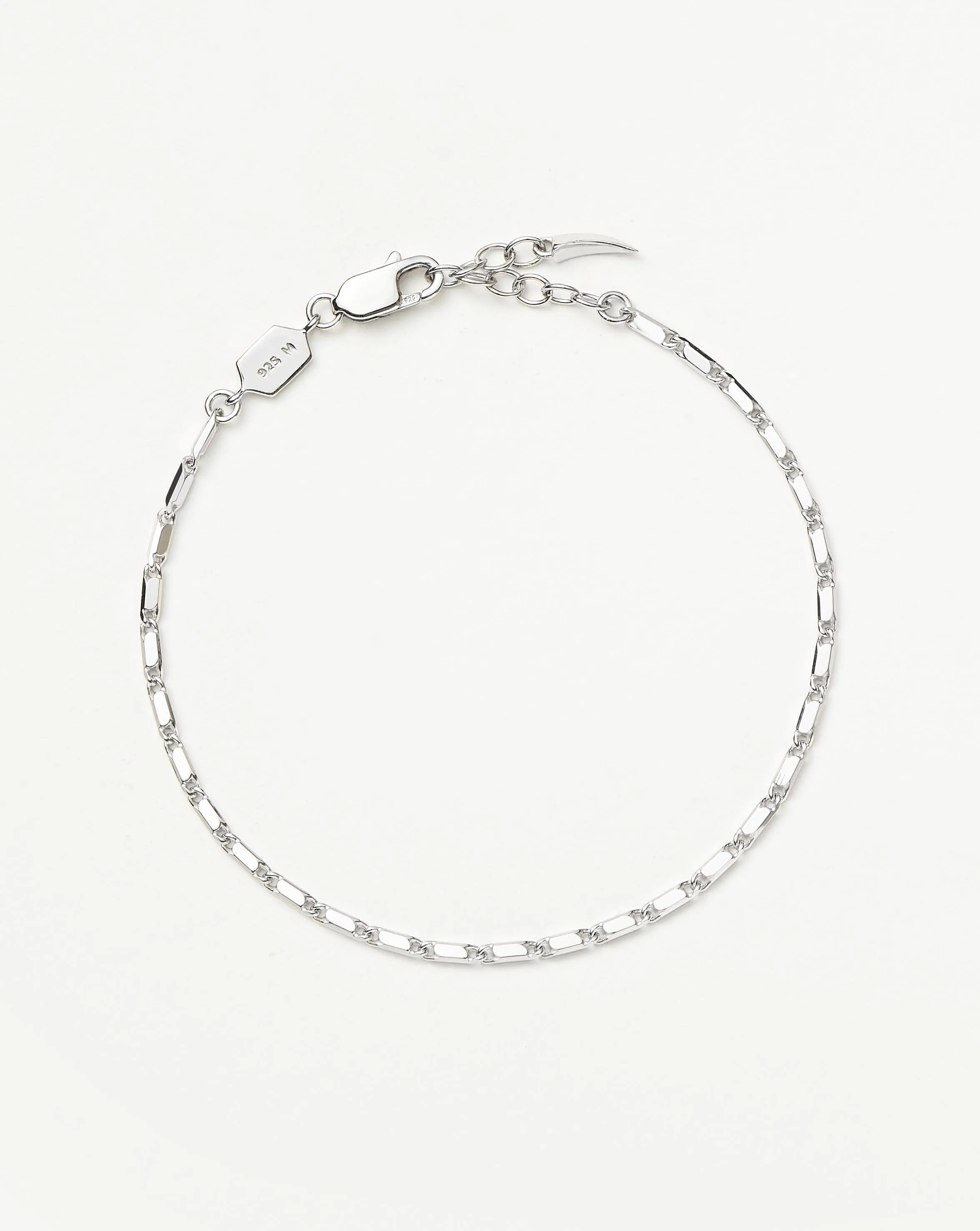 Lucy Williams Horizon Link Chain Bracelet  | Sterling Silver