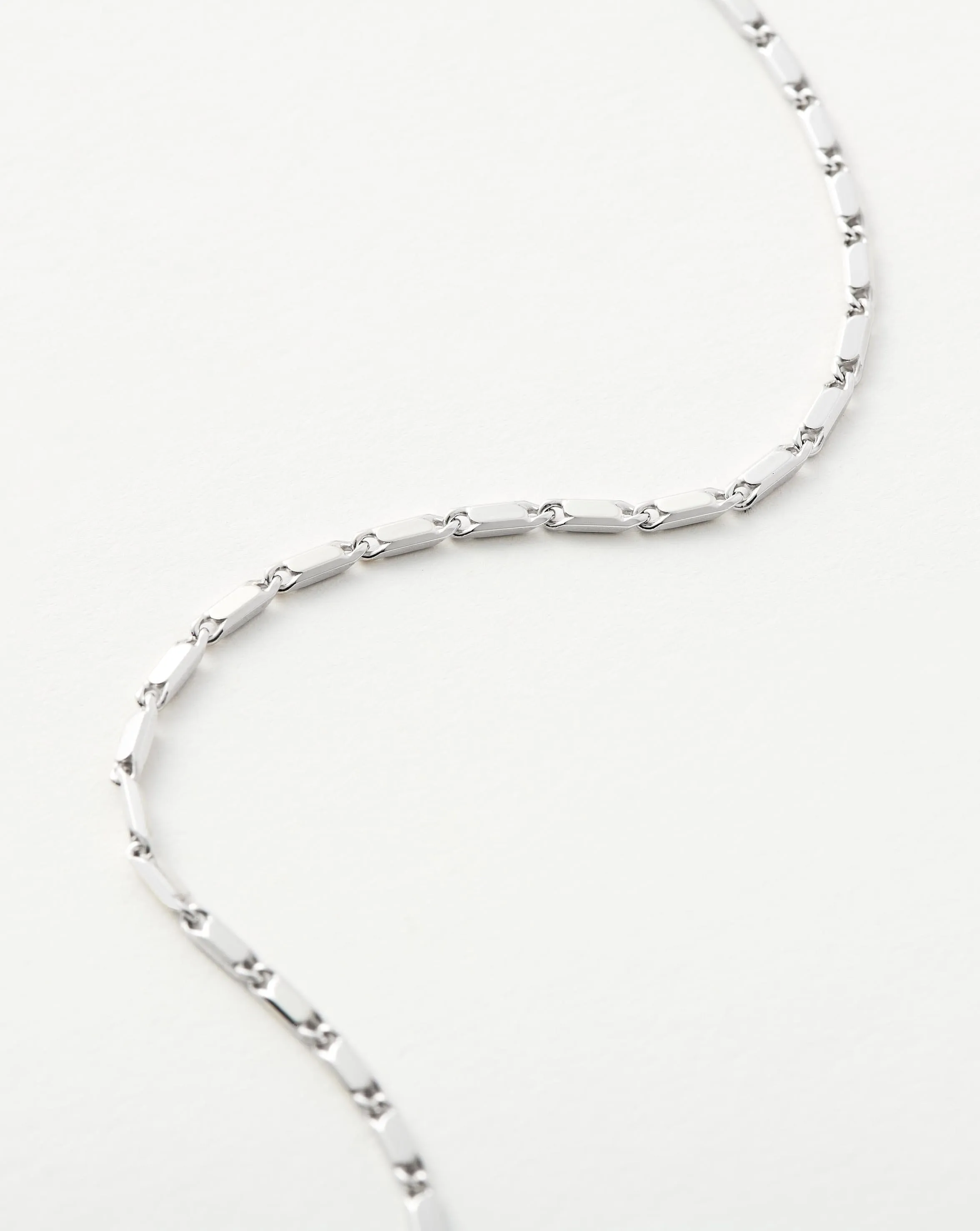 Lucy Williams Horizon Link Chain Bracelet  | Sterling Silver