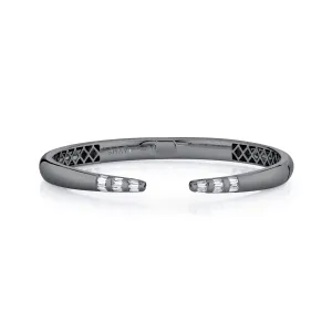 MEN'S DIAMOND OPEN SNAKE TAIL CUFF
