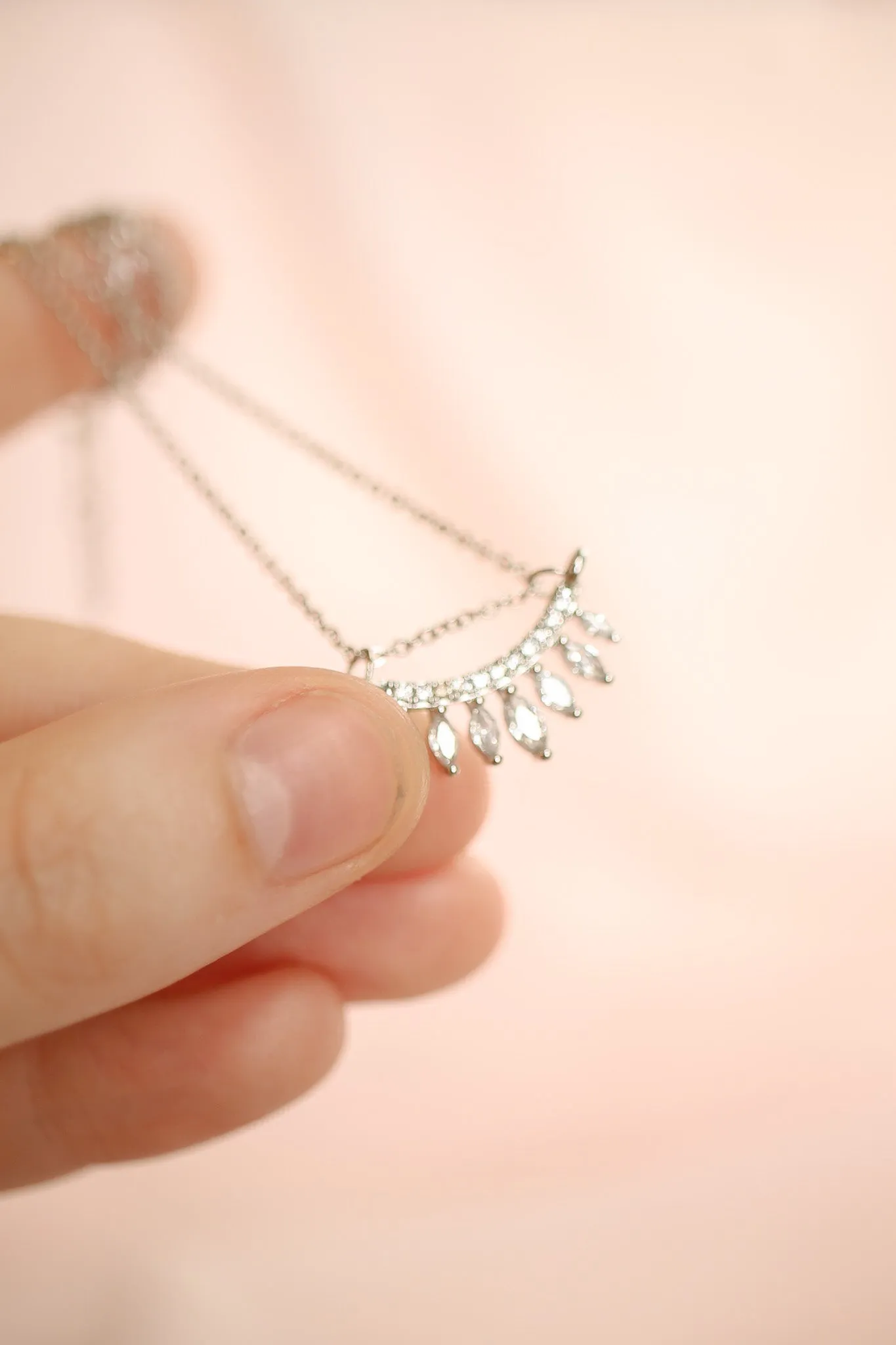 Merida Necklace in Silver