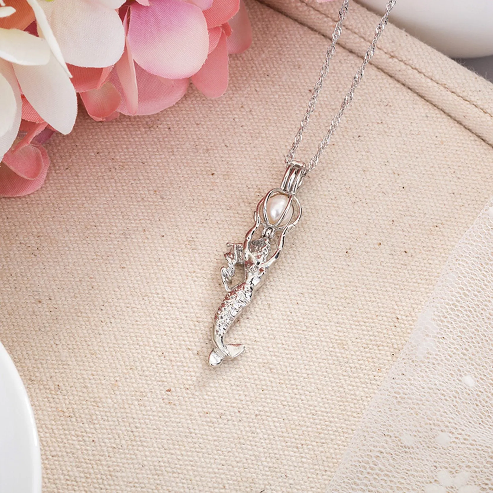 Mermaid Style Necklace Jewelry