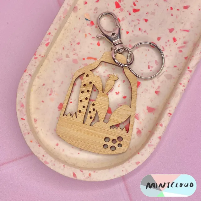Mintcloud Key Rings - Terrarium