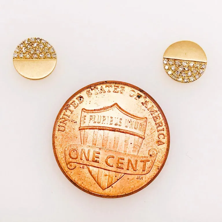 Modern Diamond Studs