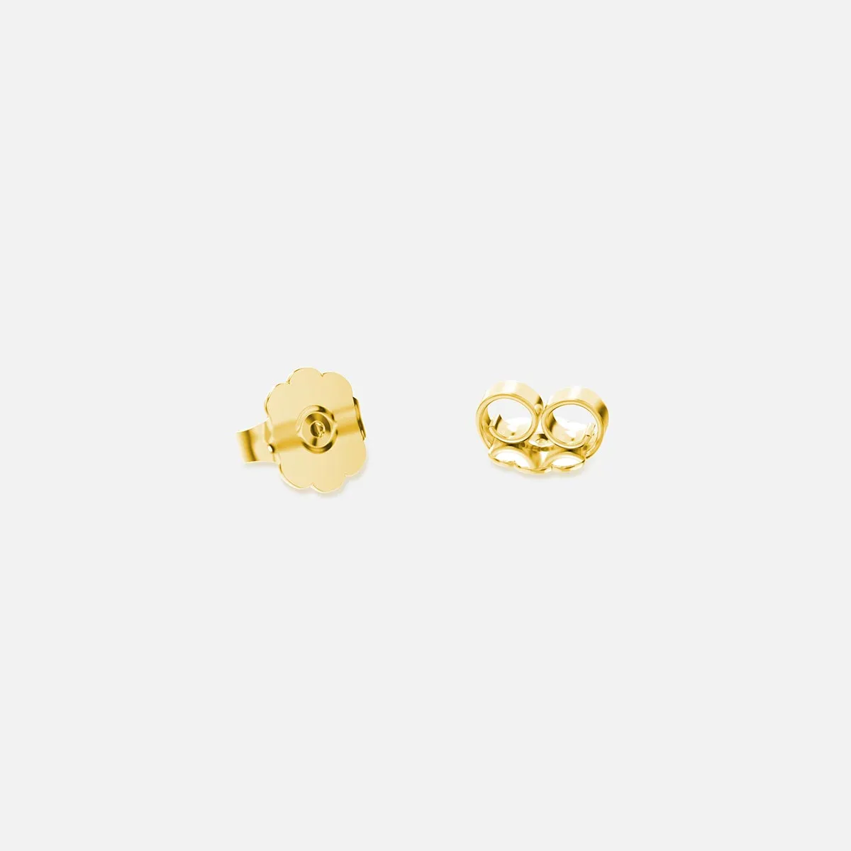 Modern Initial Stud Earrings