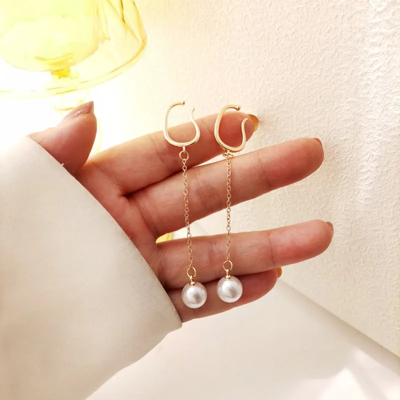 Modern Jewelry Ear Clip Earrings