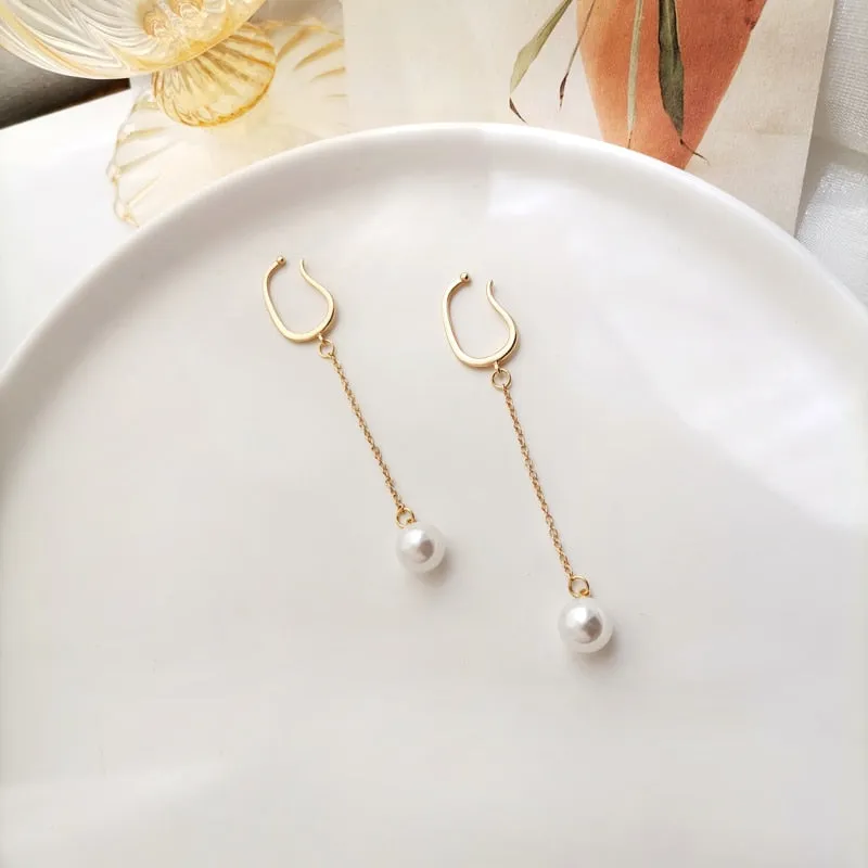 Modern Jewelry Ear Clip Earrings