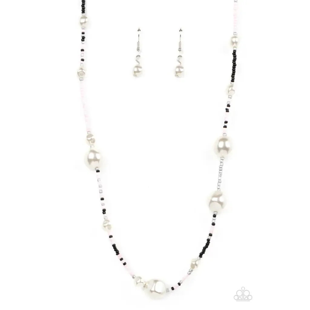 Modern Marina - Pink Necklace