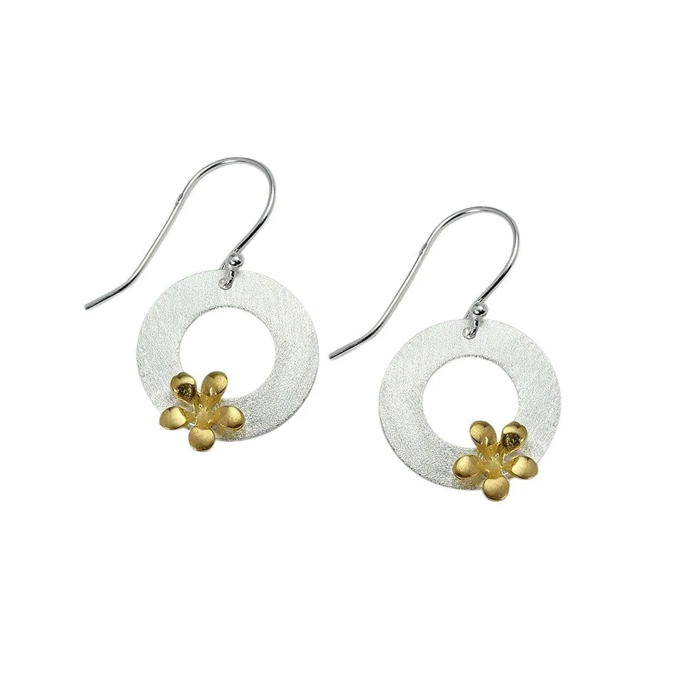 Modern Minimalist Circle Earrings
