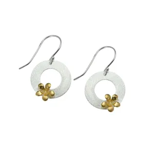 Modern Minimalist Circle Earrings