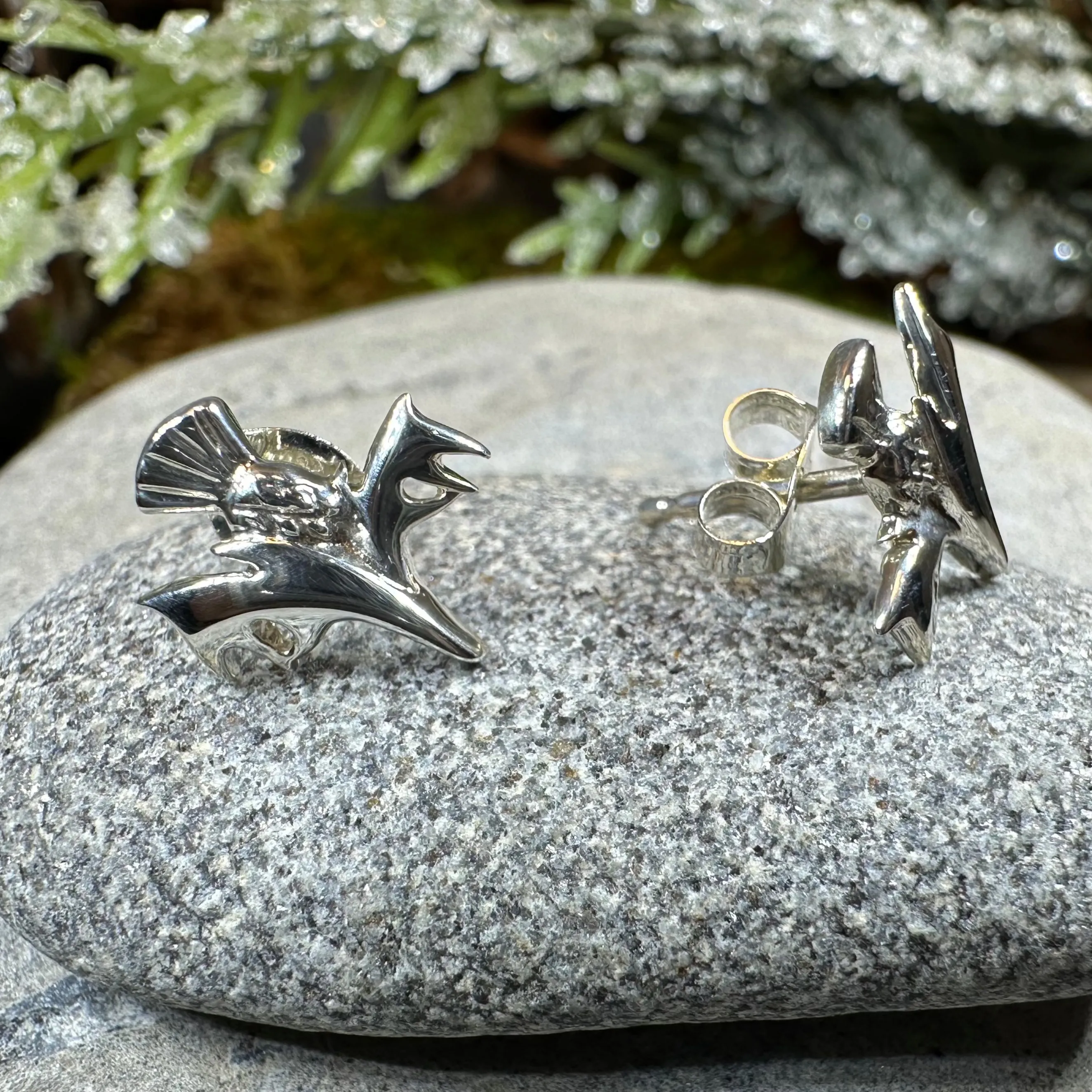 Modern Thistle Earrings