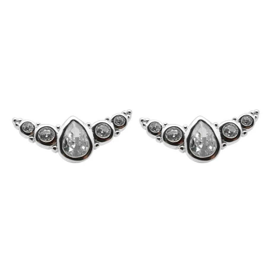 Modern Wing Post Earring