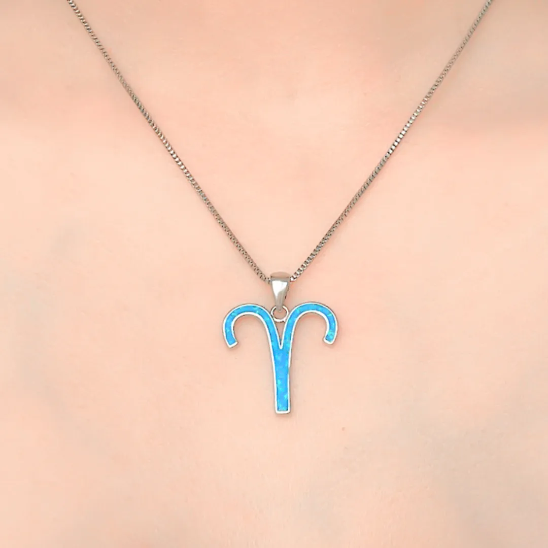 Opal Aries Necklace