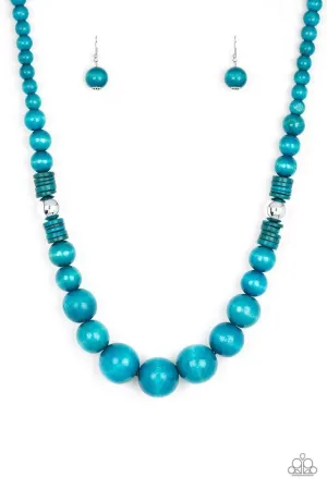 Paparazzi Necklace ~ Panama Panorama - Blue