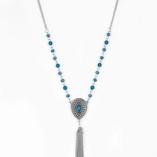 Paparazzi Necklace ~ Soul Quest - Blue