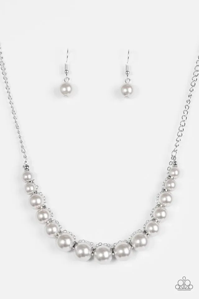 Paparazzi Necklace ~ The FASHION Show Must Go On! - Silver