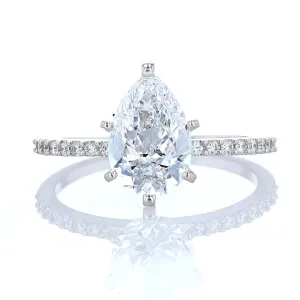Pear Diamond Engagement Ring
